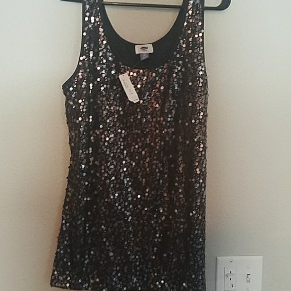 Old navy tall xl sequin top - Picture 1 of 2